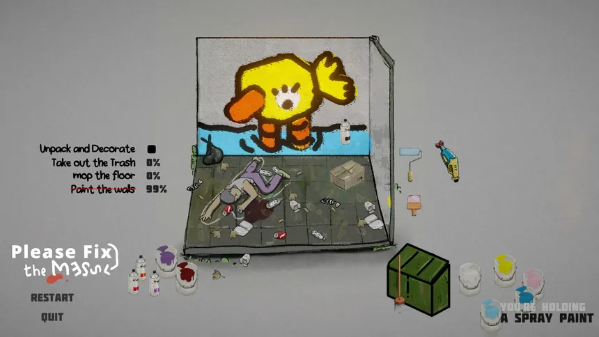 Скриншот 2 к игре Please fix the mess
