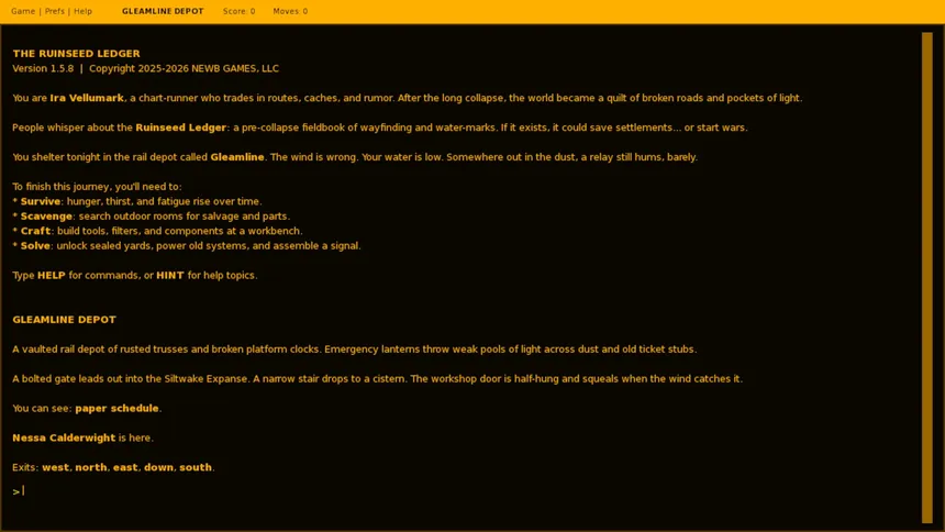 Скриншот 6 к игре Terminal Tales: An Interactive Fiction Anthology