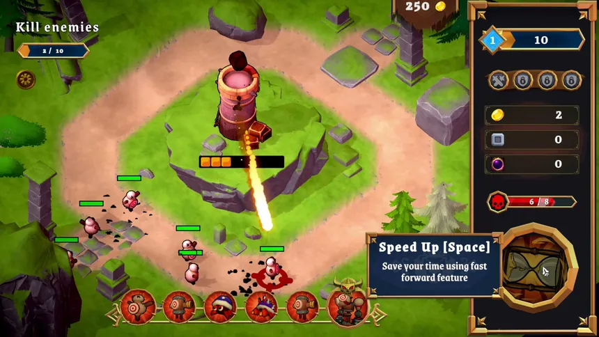 Скриншот 1 к игре Rune Tower Incremental
