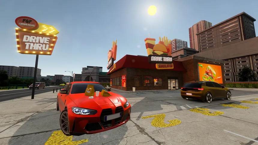 Скриншот 4 к игре Drive Thru Fast Food Simulator