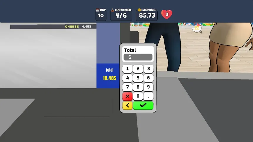 Скриншот 3 к игре Market Cashier Simulator