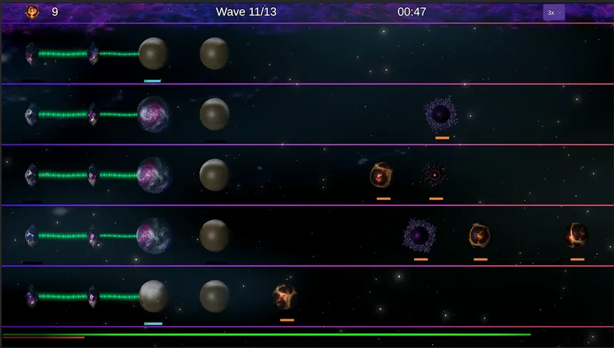 Скриншот 1 к игре Celestial Defense