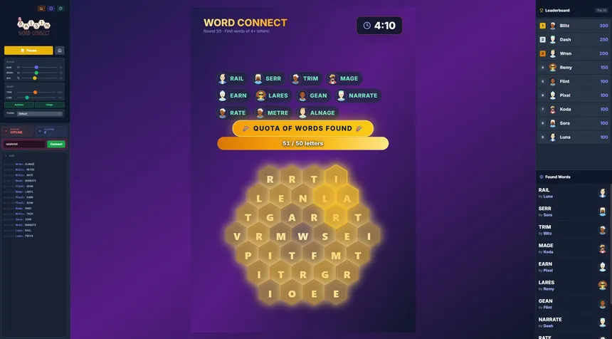 Скриншот 2 к игре Raisin Word-Connect