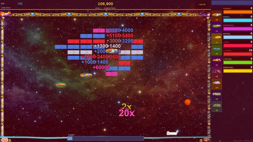 Скриншот 3 к игре Purr Bricks