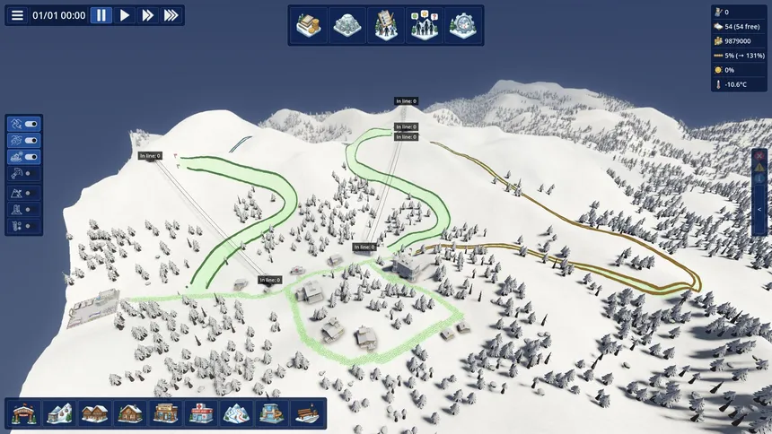 Скриншот 3 к игре Mountain Resort Manager