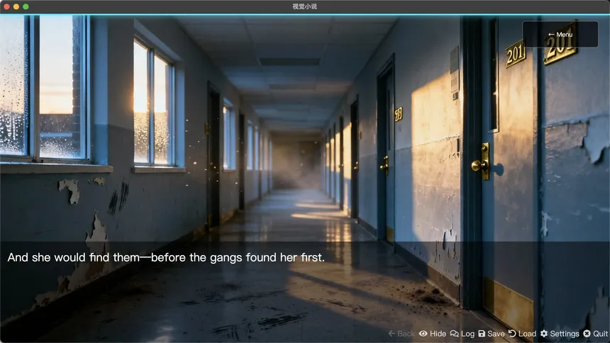 Скриншот 1 к игре Ghost of the Quadrangle