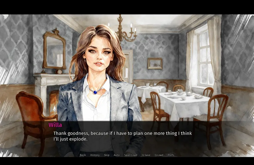 Скриншот 1 к игре A Totally Normal Love Story