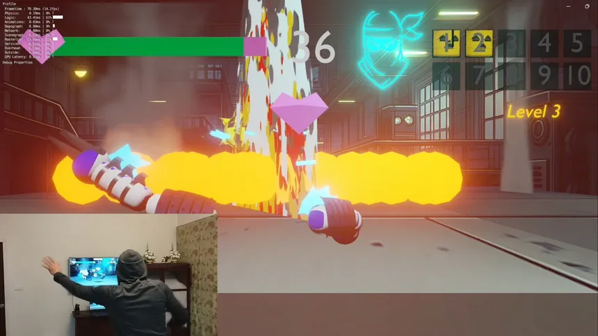 Скриншот 3 к игре Ninja Vs Bomb