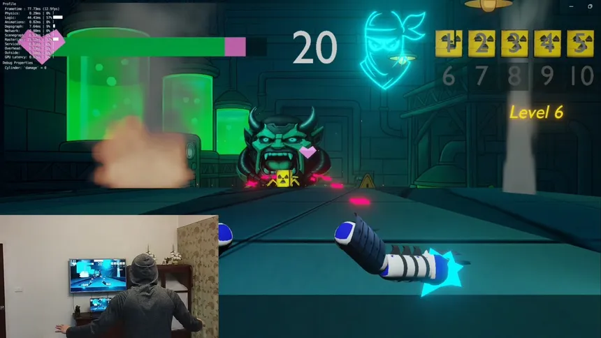 Скриншот 4 к игре Ninja Vs Bomb