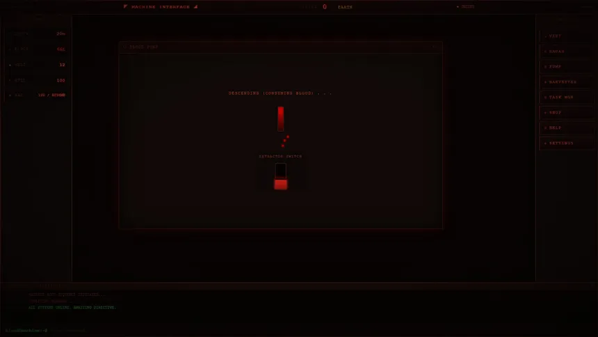 Скриншот 1 к игре Sanguis OS