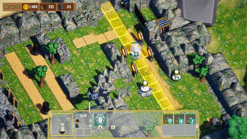 Скриншот 1 к игре Rooklike Gambit