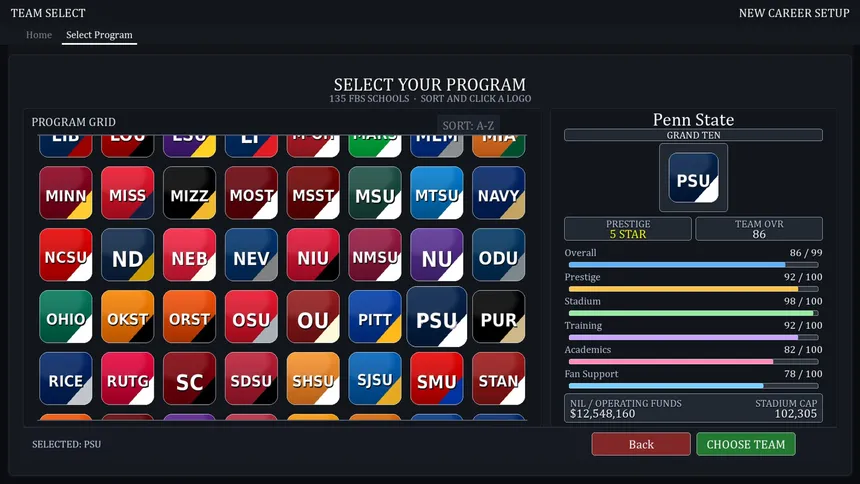 Скриншот 2 к игре Pure College Football