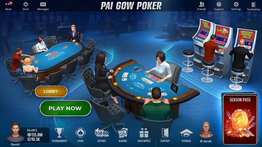 Скриншот 2 к игре Пай Гоу покер от Pokerist