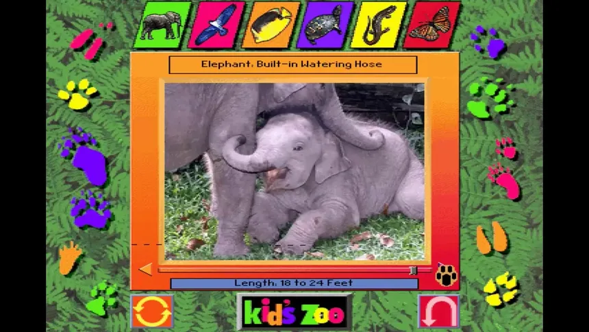 Скриншот 2 к игре Kid's Zoo: A Baby Animal Adventure