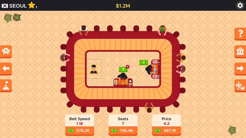 Скриншот 7 к игре Idle Sushi Bar Tycoon