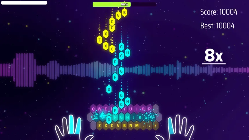 Скриншот 1 к игре Keyboard Rush