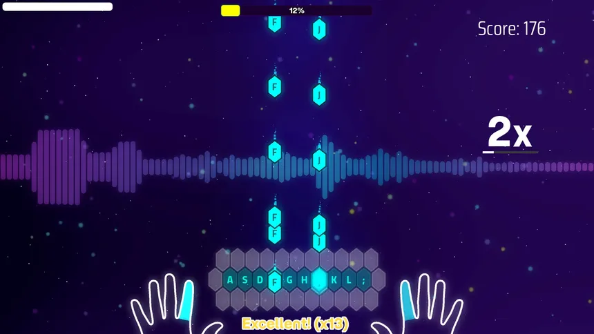 Скриншот 2 к игре Keyboard Rush