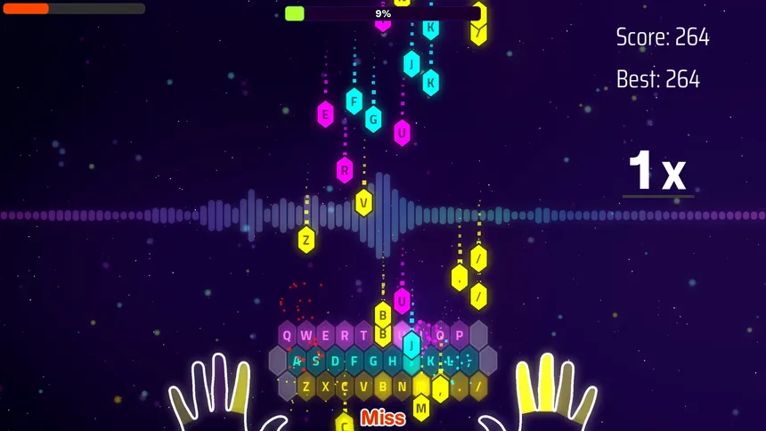 Скриншот 3 к игре Keyboard Rush