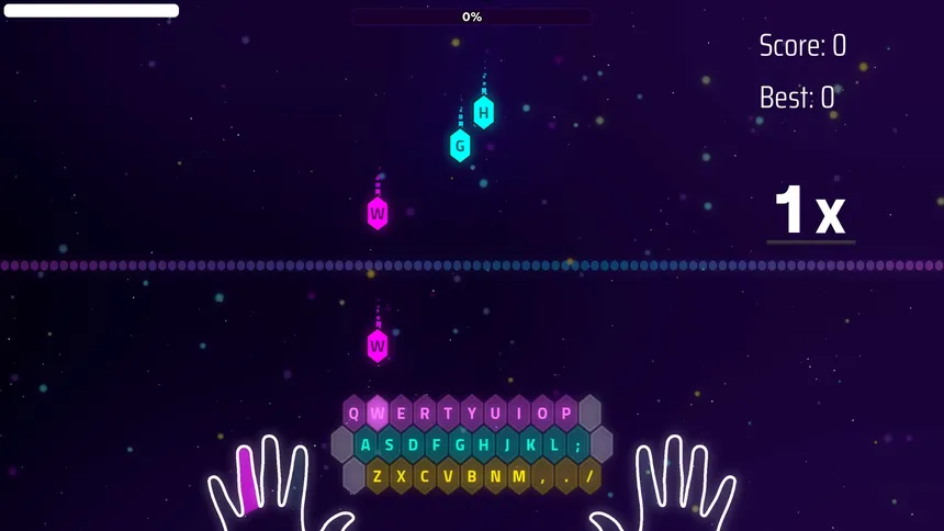Скриншот 4 к игре Keyboard Rush