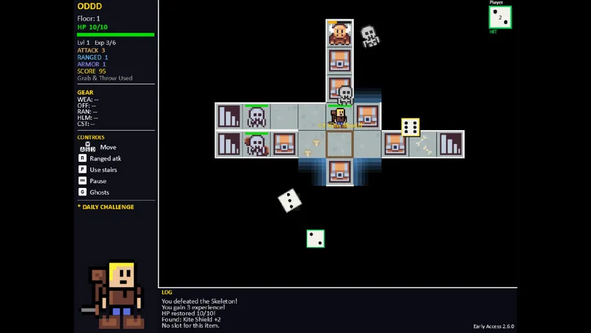 Скриншот 5 к игре One Dice Dungeon Delve