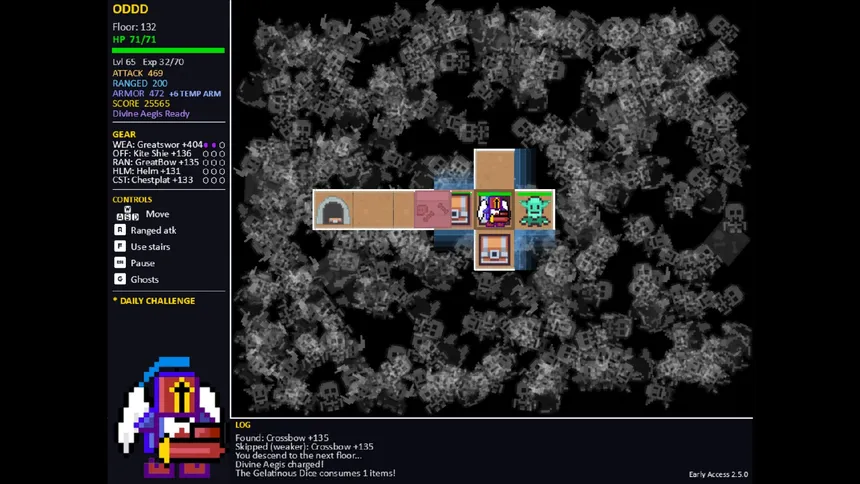 Скриншот 8 к игре One Dice Dungeon Delve