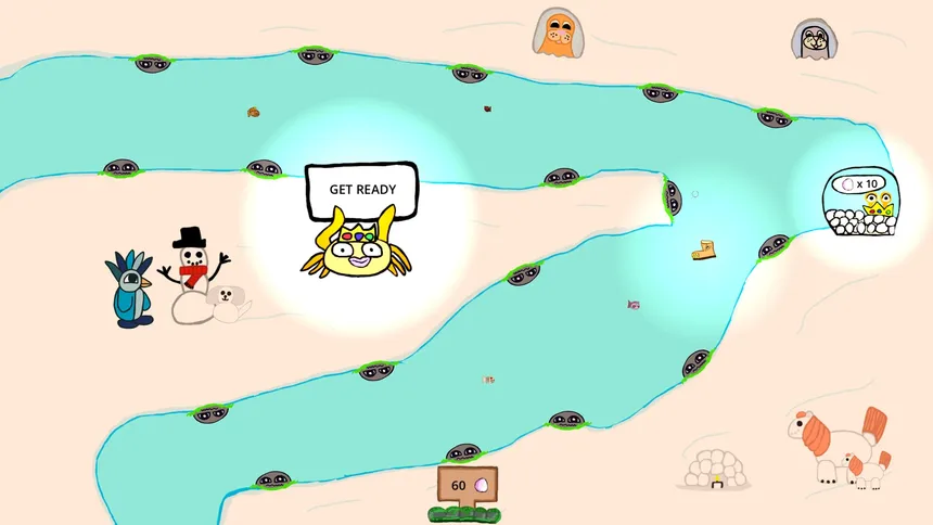 Скриншот 1 к игре Crab Kingdom