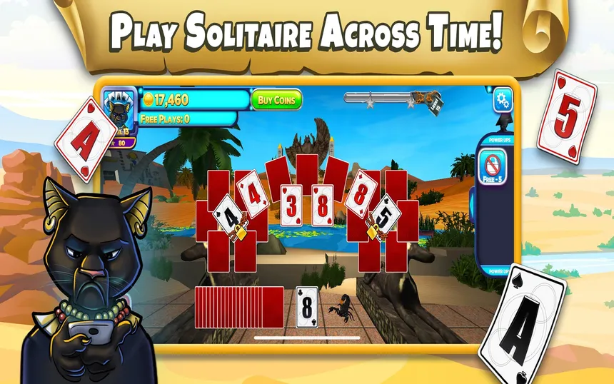 Скриншот 2 к игре Solitaire Time Warp