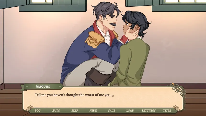 Скриншот 1 к игре Between Love & Uprising: A Cheaters Dating Simulator