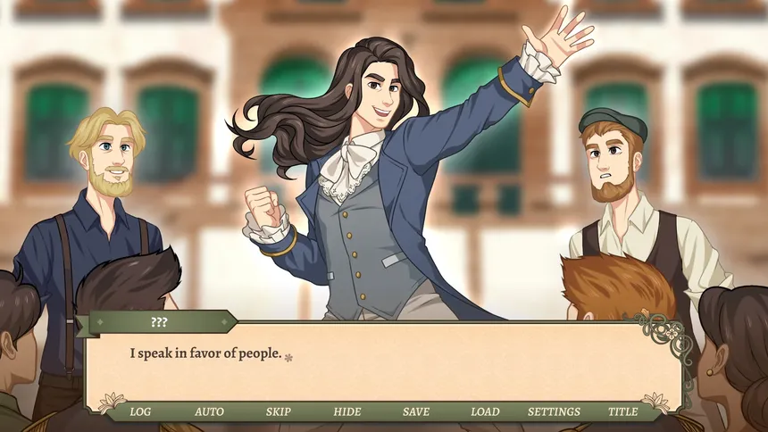 Скриншот 2 к игре Between Love & Uprising: A Cheaters Dating Simulator