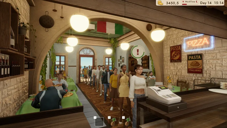 Скриншот 1 к игре pizza man simulator