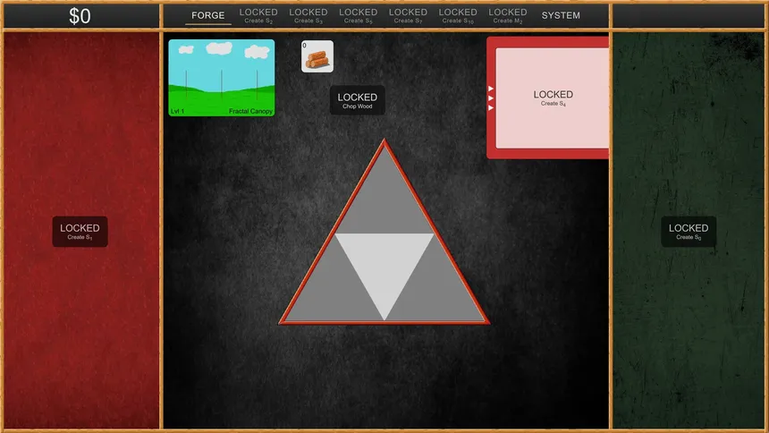 Скриншот 1 к игре Fractal Forge: Sierpinski's Sanctuary