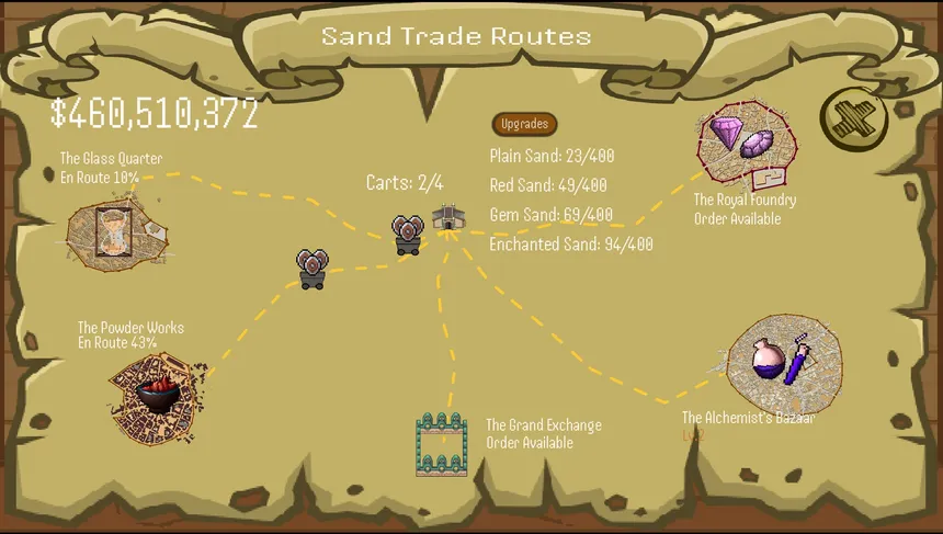 Скриншот 2 к игре Sandfall: Rock Smash