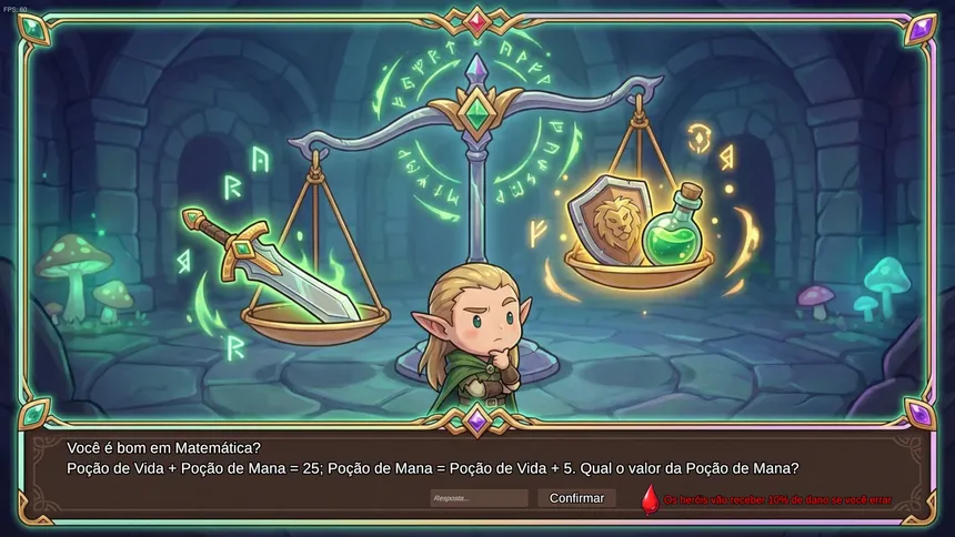 Скриншот 4 к игре Dama e Dungeons: 2D
