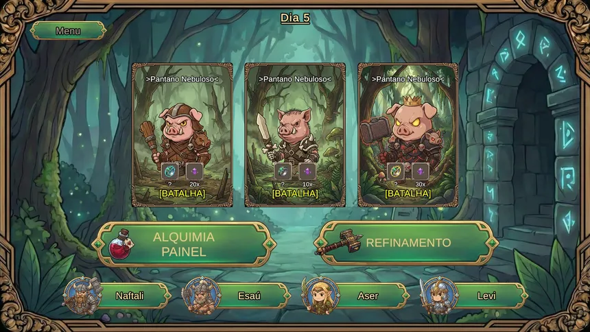 Скриншот 8 к игре Dama e Dungeons: 2D
