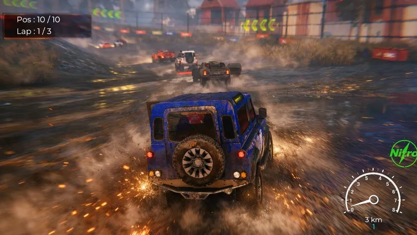 Скриншот 3 к игре Rogue Trails: 4x4 Offroad Racing