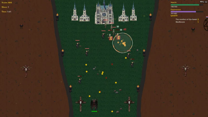 Скриншот 3 к игре Satan's Fall