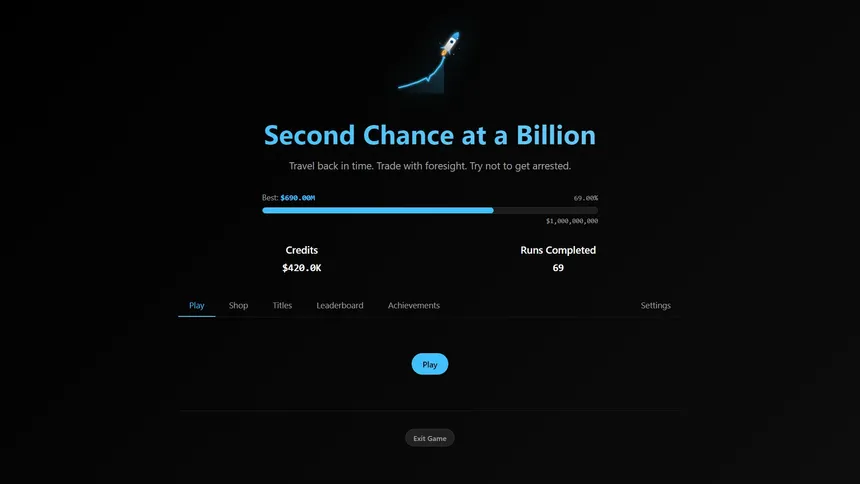 Скриншот 2 к игре Second Chance at a Billion