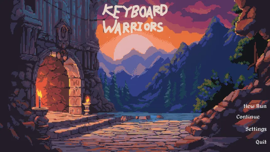 Скриншот 4 к игре Clack and Slash: Typing Roguelike