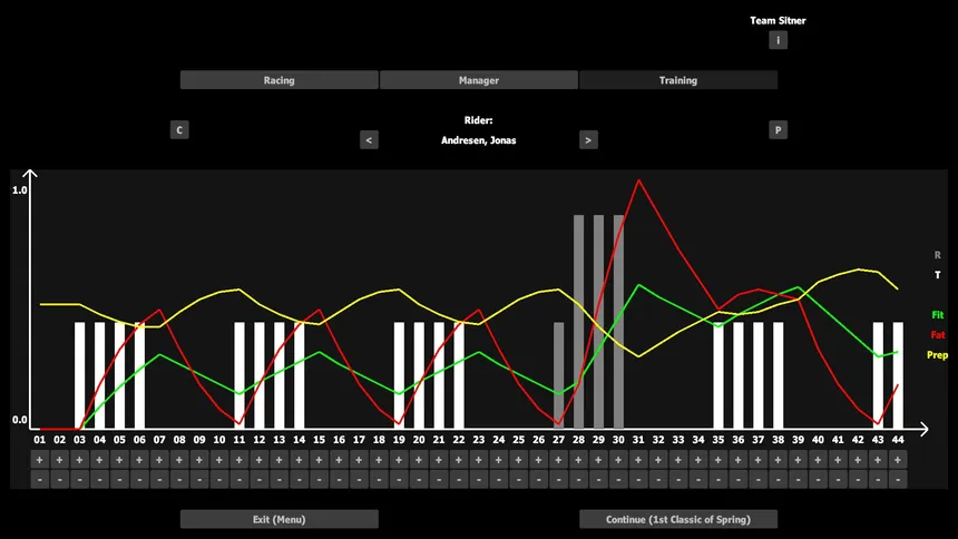 Скриншот 8 к игре Kassei - Road Cycling: Next Season