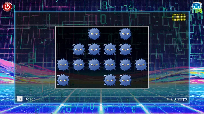 Скриншот 1 к игре ERROR CODE - ウイルス消去パズル