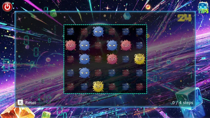 Скриншот 3 к игре ERROR CODE - ウイルス消去パズル