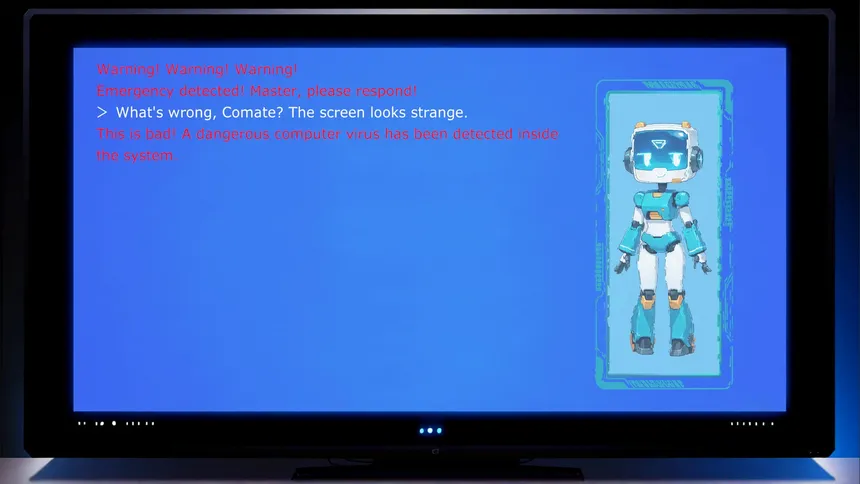 Скриншот 7 к игре ERROR CODE - ウイルス消去パズル