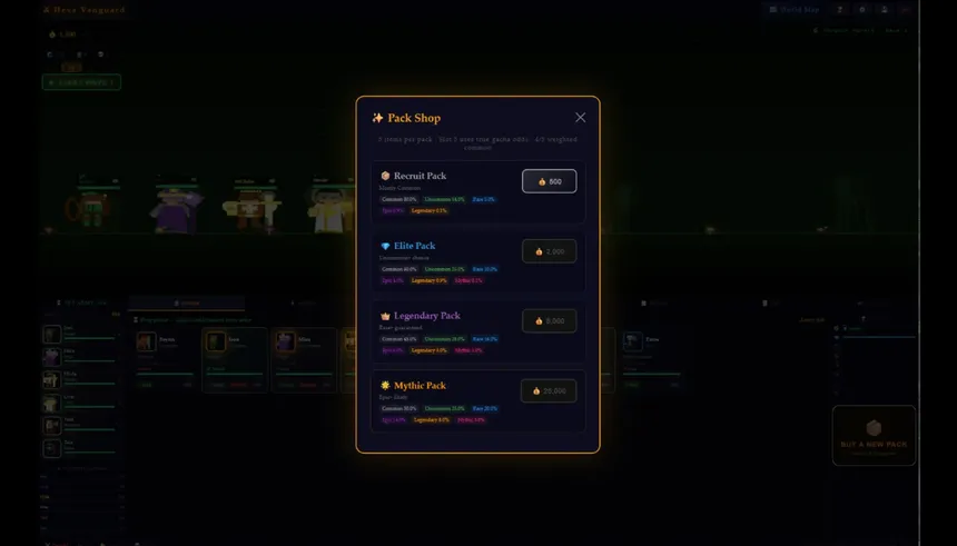 Скриншот 2 к игре Hexa Vanguard