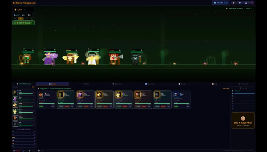 Скриншот 4 к игре Hexa Vanguard