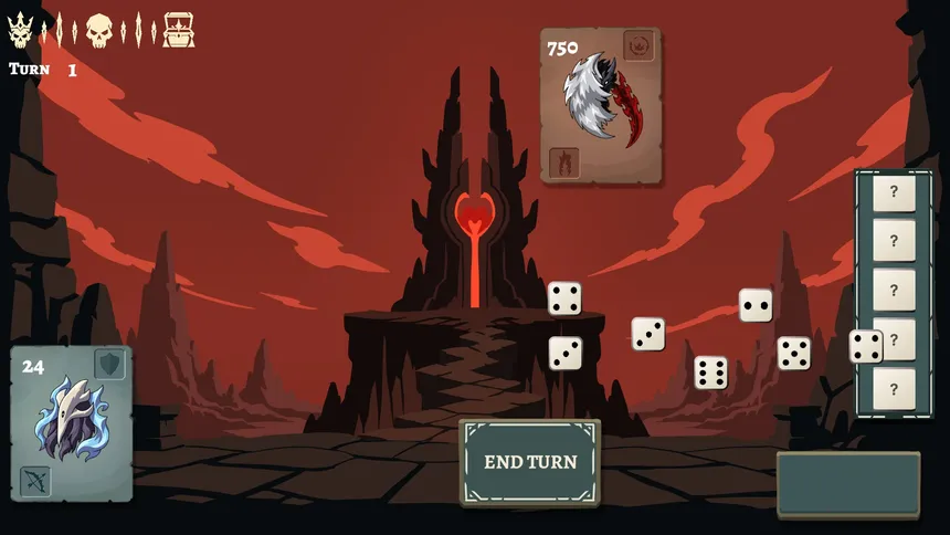 Скриншот 1 к игре Dicebinder