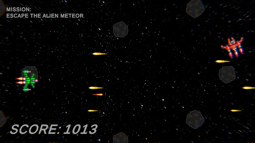 Скриншот 2 к игре Alien Meteor Escape