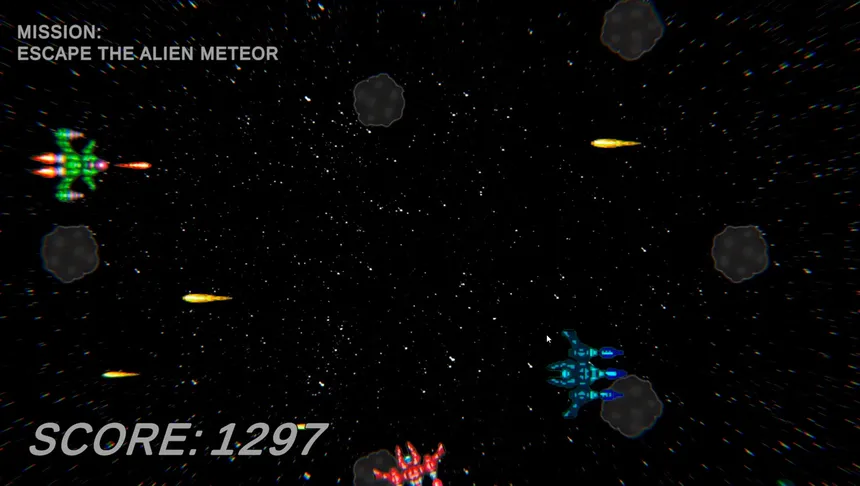 Скриншот 3 к игре Alien Meteor Escape
