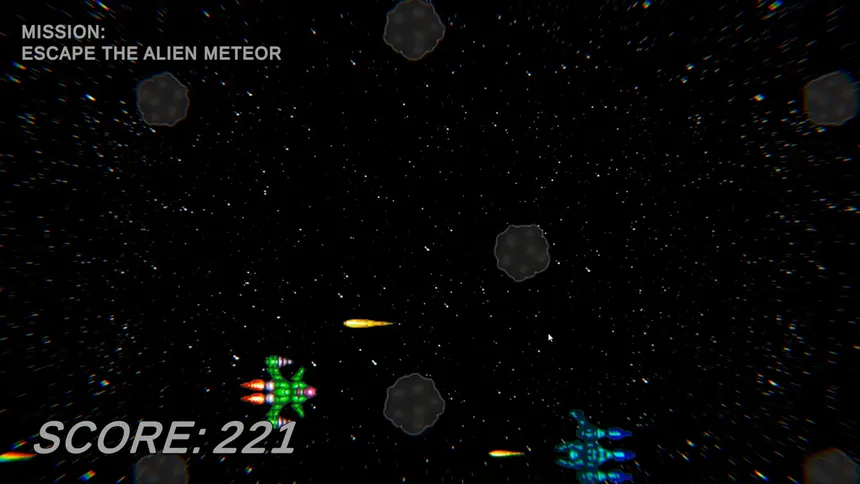 Скриншот 4 к игре Alien Meteor Escape