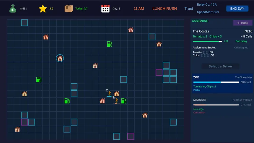 Скриншот 1 к игре Rush Hour Relay