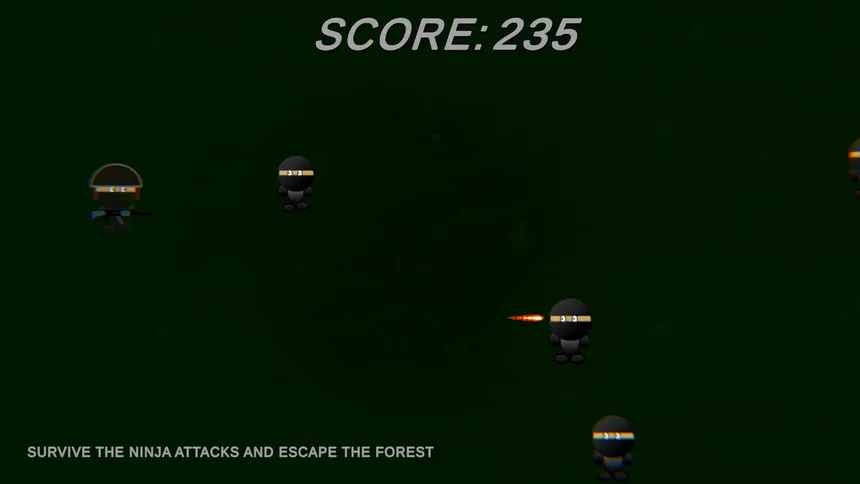 Скриншот 1 к игре Ninja Soldier Raid